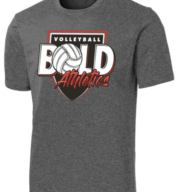 Bold Athletics Grey Shield of Faith T-Shirt