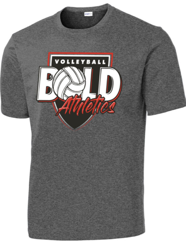 Bold Athletics Grey Shield of Faith T-Shirt