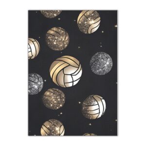 Volleyball Gift Wrapping Paper Sheets, 1pc